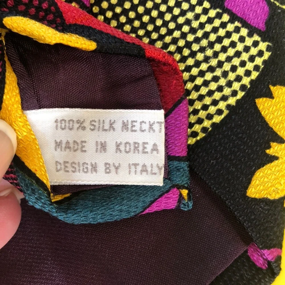 Imagination silk tie